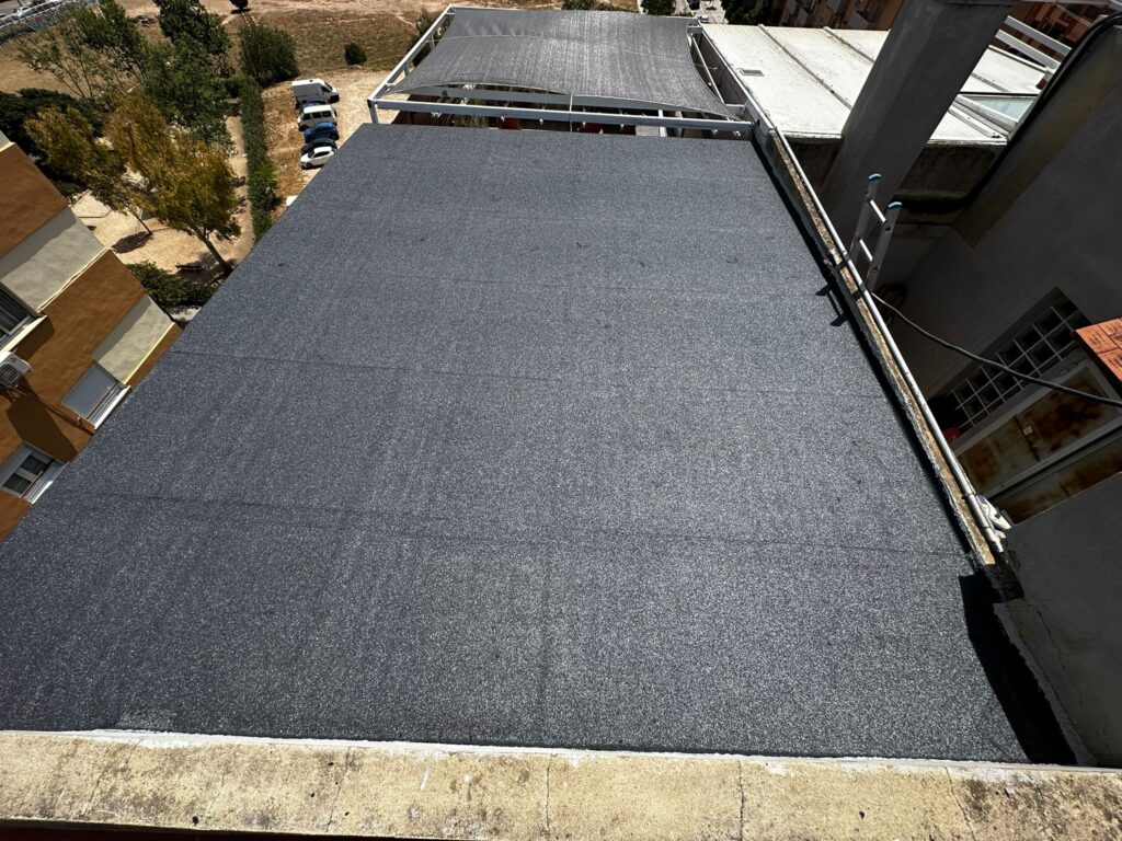 Servicio de impermeabilización de cubiertas y terrazas en Valencia